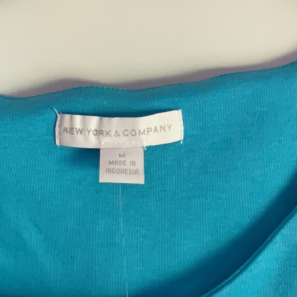 New York & Company Blue Dress - Picture 2 of 4